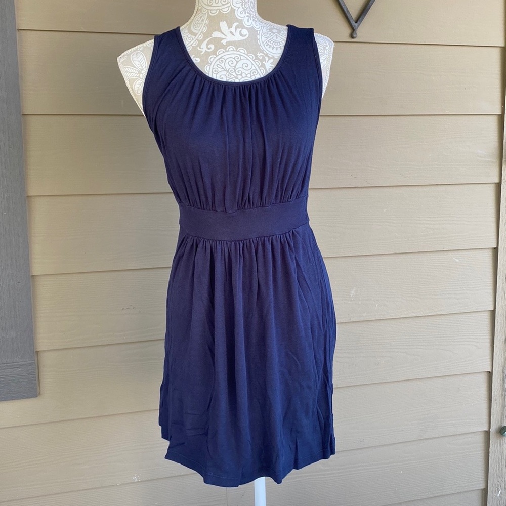 💥3/$12 SALE💥 Sharon Segal navy dress